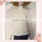 Ladies' Jacquard Fabric O-neck Sweatshirt
