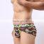 MGOO Custom Brand Digital Print Boxer Camoflage Mens Brief Tight Bodybuilding Brief MB010