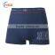 HSZ-0001 Free sample underwear men logo Waistband private labe men flat underwear boxer briefs