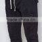 Street-inspired Style Solid Skinny Destroyed Slim Joggers for Men