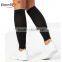 black calf leg compression sleeve brace