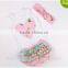 Boutique Baby Clothes Polka Dots Applique Sleeveless Top Cake Ruffle Bloomer Set Casual Toddler Outfit