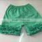 Wholesale Kids Clothing Boutique Baby Girls Ruffle Cotton Shorts