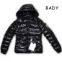 Brand new Moncler bady womens down coat,black,size L