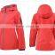 2017 Safety Women Green Reflective Softshell Jacket