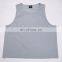 Grey running training vests men's basketball sports tight tank tops