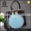 China Supplier Fur Pom Pom Fur Bag Accessory Keychain