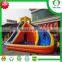 Guangzhou wholesaler inflatable floating water slide,inflatable slide with zorb ,hippo inflatable water slide