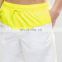 Fashion men swimwear neon panel mesh lining board short