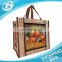 Bag factory promotional Non-woven Material and Handled Style foldable shopping bag