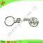 Wholesale cheap soft PVC rubber key ring, keychain