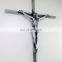10 Inch New Silver Big St. Benedict Crucifix Wall Cross