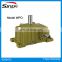 WPX,WPO series 80 Degree Worm Speed Gearbox with the flange Cast iron