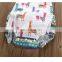 Cute animal pattern gallus romper jumpsuit factory wholesale price Boutique girls cotton romper
