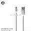Heavy Duty 5A Fast Charging, Sliver Black Color , Iron Wire Material , Data Charger USB Type-C Cable