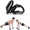 New Design S-Shape Push Up Stand Bar Handles Fitness Chest Power