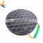 High density polyethylene plastic outrigger plate, crane jack plate uhmwpe round crane foot pad uhmw truck leg pads rv utility