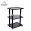 salon trolley wheel platform trolley with drawers and lamp