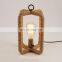 America Retro Loft Table Light E27 Hemp Rope Desk Light Vintage Lamp Bedside Office Study Hotel Cafe Light Lamp