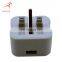 Foldable USB Wall Adaptor Adapter Insert EU Smart UK 3 Pin Plug