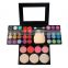 Wholesale 32 colors professional makeup Eyeshadow face powder with blusher
