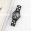 Watch Dial Printing Watches Men Brand BOBO BIRD Handmade Japan Quartz Movement Black Color Wooden Watch