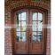 Main entrance wood double gate design solid exterior entry doors