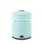 Household 3L round indoor kitchen dustbin powder coating stainless steel dustbin wholesale round strong pedal bin