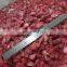 Sinocharm Red Inside Wholesale Frozen Strawberries Straight Slice