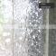 Amazon Hot Selling Thin EVA Waterproof Environmental Pebble Plastic Shower Curtain Environmental