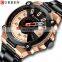 CURREN 8345 Mens Fashion Watches Stainless Steel Japan Quartz Calendar Auto Date Watch For Men 2021