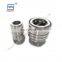 Injection Molding hydraulic coupler Straight Through Ball Lock Hydraulic Fitting