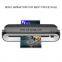 new Quartz tube fast warmup A4 Hot Pouch Laminator Office Laminating plastic laminator machine