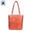 Anthracite Fitting Swiss Cotton Lining Material Stylish and Luxury Look Women Genuine Leather Shopper Shopping Bag
