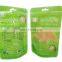 Custom Printed high quality zipper Stand up pouch plastic packing bags for Dried Mango and Snacks