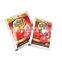 100g custom printing aluminum foil  tomato sauce automatic machine roll film packaging film