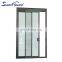 AS2047 aluminium alloy frame tempered glass sliding door Double Glaze Low E Top Doors