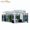 Unique Sunshade System Sunrooms Free Standing Balcony Tempered Glass House Four Season