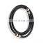 F Coaxial cable compression connector RG6 coaxial cable with weather-sealed O-ring weather boot and waterproof