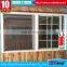 Vinyl profile UPVC windows made by WEIKA with insect screen