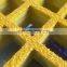 Factory supply yellow high strength mini mesh 19*19*15mm 1220*3660mm customized FRP grating
