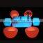 rechargeable waterproof IP68 outdoor led cube furniture glowing multicolor change different mode light furniture chair popular