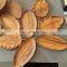 High Quality Many Styles Wooden Platter Serving Tray Cheap Wholesale Customized Size Decor Platter Table Vietnam Supplier