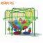 High Quality Children Indoor Playground Crocheted Climbing Rainbow Net