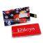 Bulk 2gb usb flash drives credit card promotional gift cheap pendrive