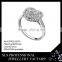 wholesale unique ring jewelry ture love 925 silver diamond ring for wedding, party, gift, anniversary occation