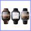 1.54 Inch Camera Bluetooth SIM Smart Watch Phone Mobile Cell Phone With Leather Wrist