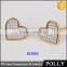Newest round earring designs jewelry fashional unsex ear stud