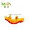 Children double plush playground plastic seesaw toys