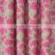 leopard dots printed plush fleece fabric